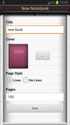 Notebooks android App screenshot 5